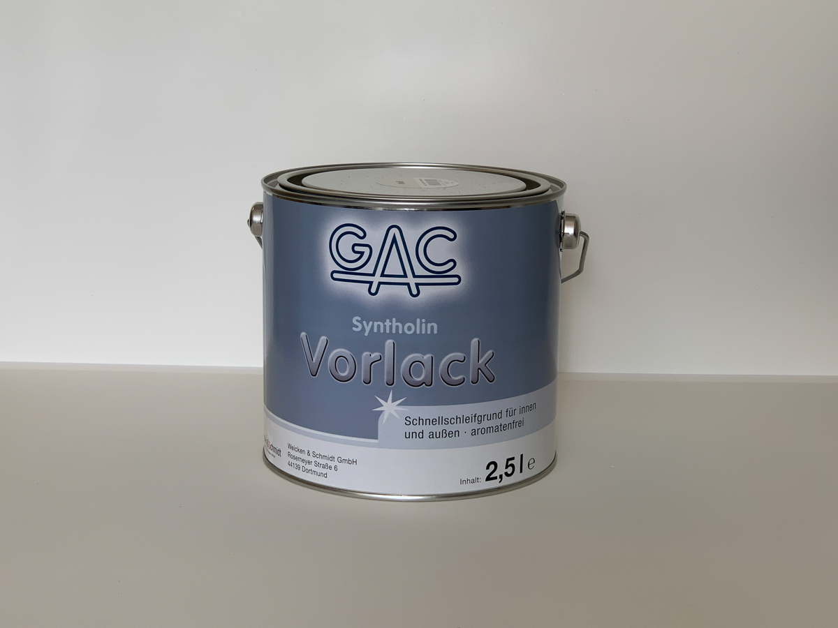 GAC Syntholin Vorlack 2,5 lt weiß